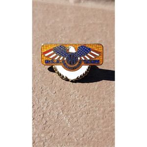 Vtg USA Team Basketball Pin